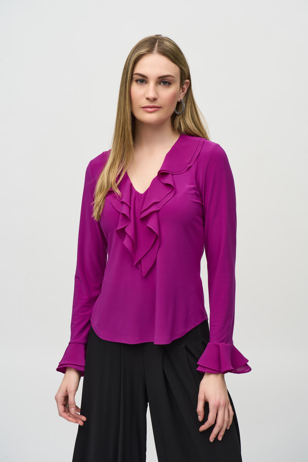 Blouses lange mouw roze Joseph Ribkoff