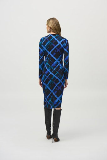 Jurken lange mouw multicolor Joseph Ribkoff