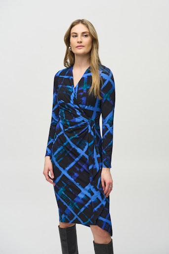 Jurken lange mouw multicolor Joseph Ribkoff