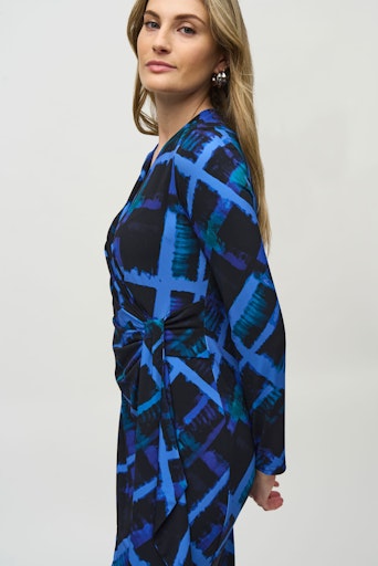 Jurken lange mouw multicolor Joseph Ribkoff