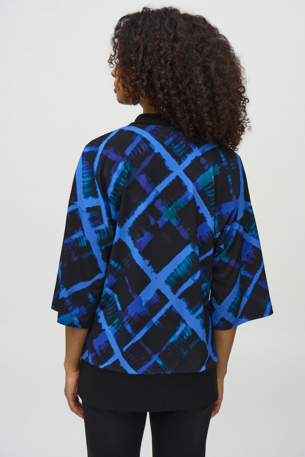 Blouses lange mouw blauw Joseph Ribkoff