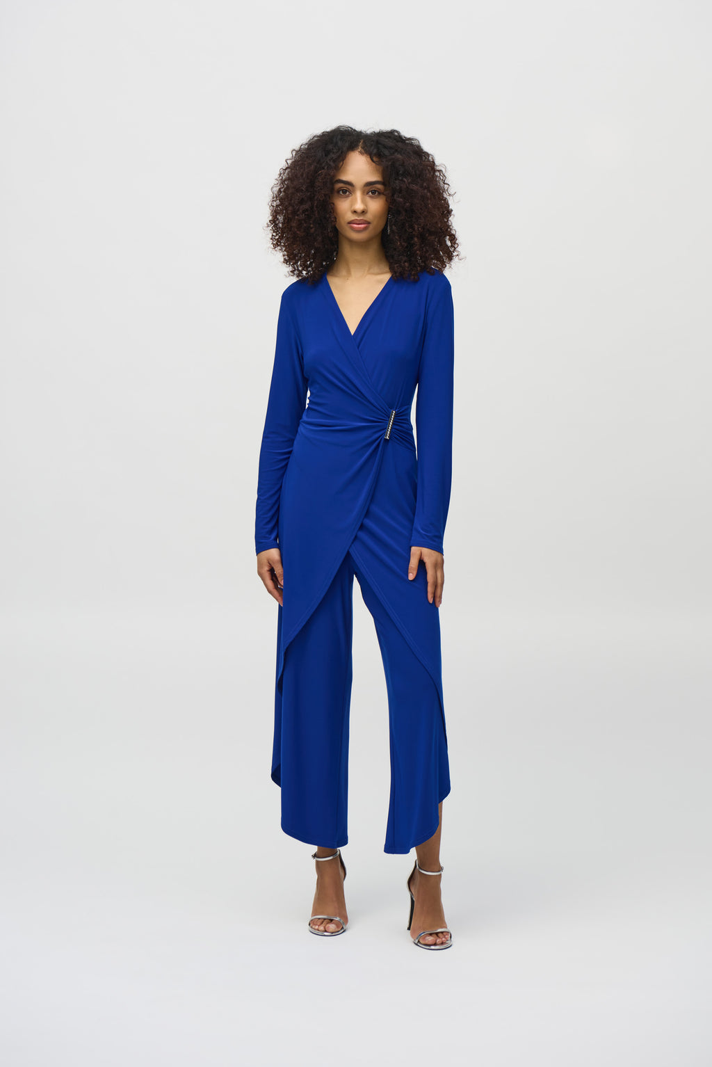 Jumpsuits lange mouw blauw Joseph Ribkoff