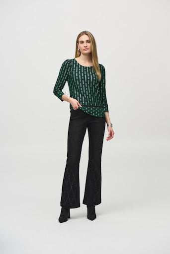 Blouses lange mouw multicolor Joseph Ribkoff
