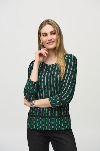 Blouses lange mouw multicolor Joseph Ribkoff