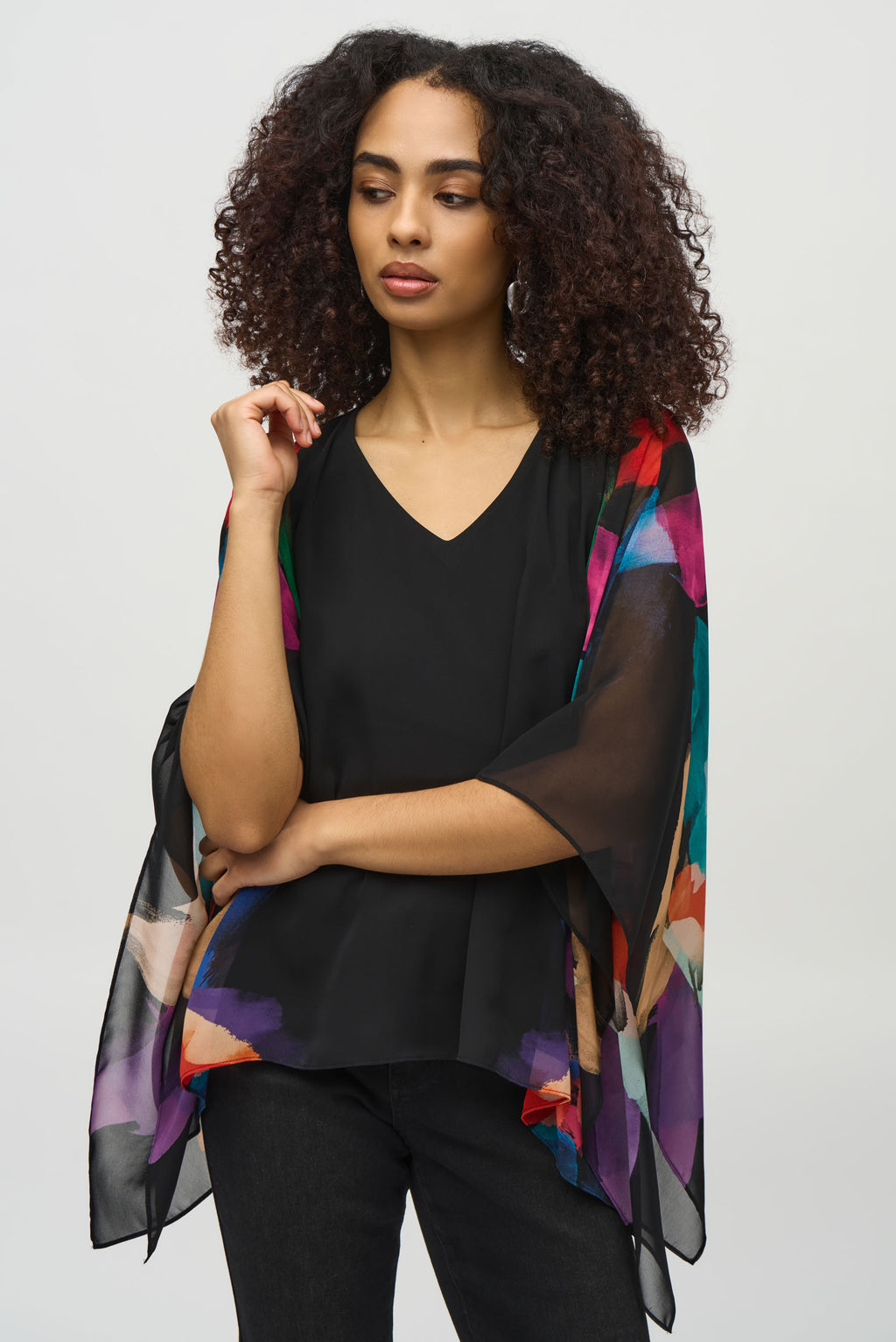 Blouses lange mouw multicolor Joseph Ribkoff