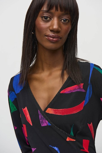 Blouses lange mouw multicolor Joseph Ribkoff