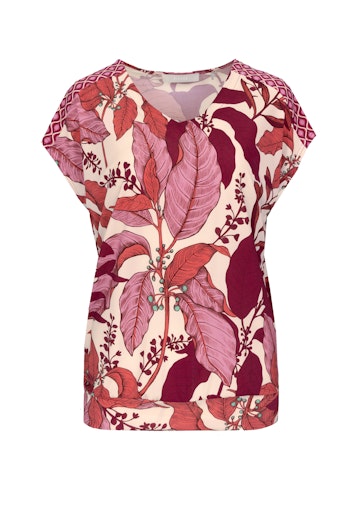 T-shirts korte mouw rood Bianca