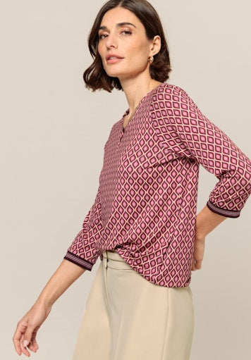 Blouses lange mouw rood Bianca