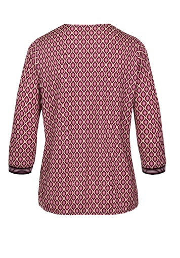 Blouses lange mouw rood Bianca