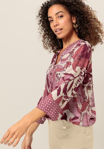 Blouses lange mouw rood Bianca