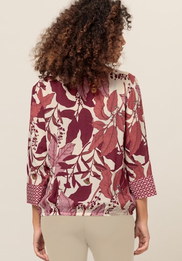 Blouses lange mouw rood Bianca