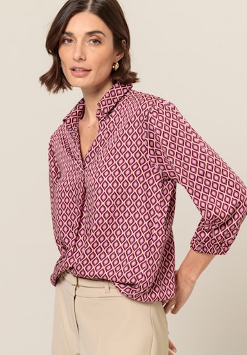 Blouses lange mouw rood Bianca