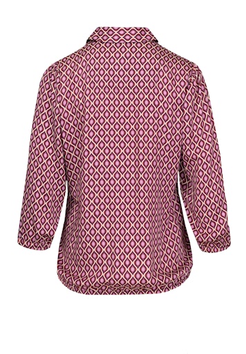 Blouses lange mouw rood Bianca