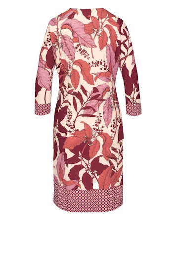 Jurken lange mouw rood Bianca