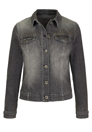 Jeansjassen grijs Bianca