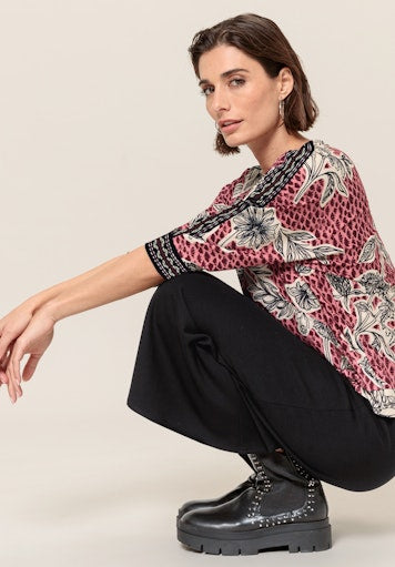 T-shirts korte mouw rood Bianca