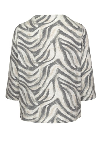 T-shirts lange mouw beige Bianca