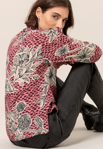 Blouses lange mouw rood Bianca