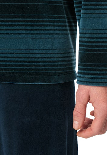 Pyjama's blauw SCHIESSER