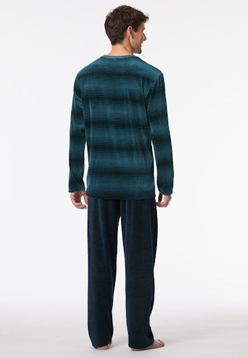 Pyjama's blauw SCHIESSER
