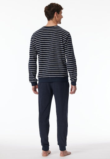 Pyjama's blauw SCHIESSER