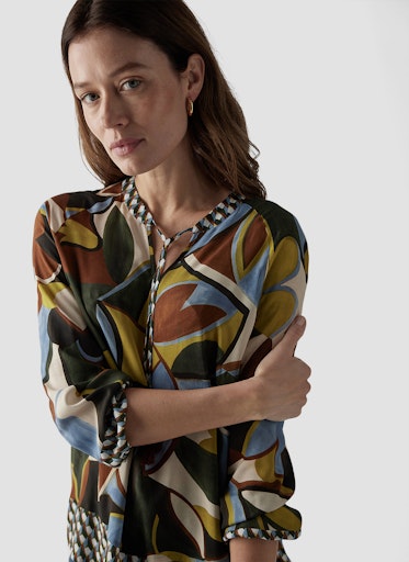 Blouses lange mouw multicolor LeComte
