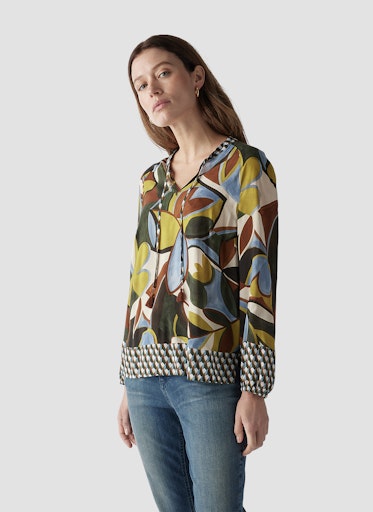 Blouses lange mouw multicolor LeComte