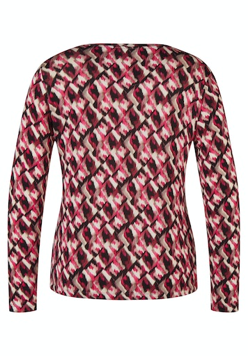 T-shirts lange mouw rood LeComte