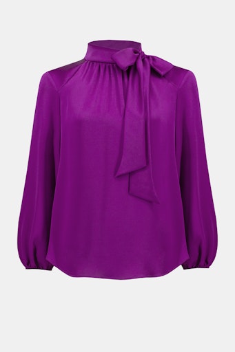 Blouses lange mouw paars Joseph Ribkoff