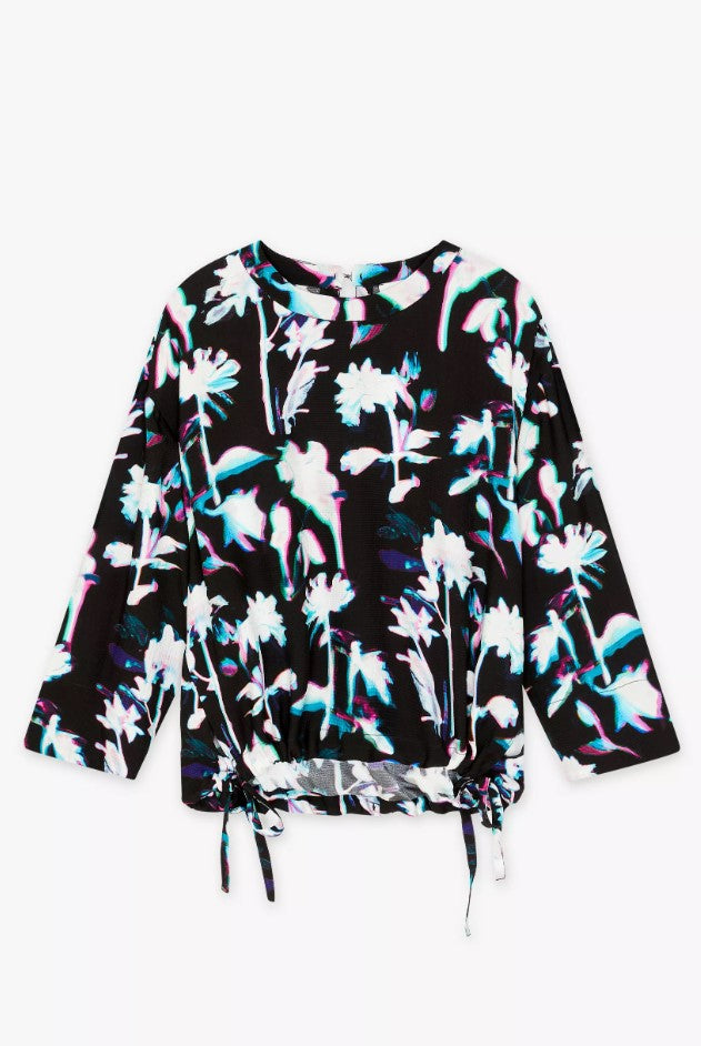 Blouses lange mouw zwart CKS