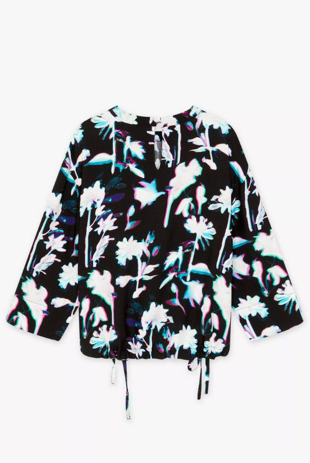 Blouses lange mouw zwart CKS