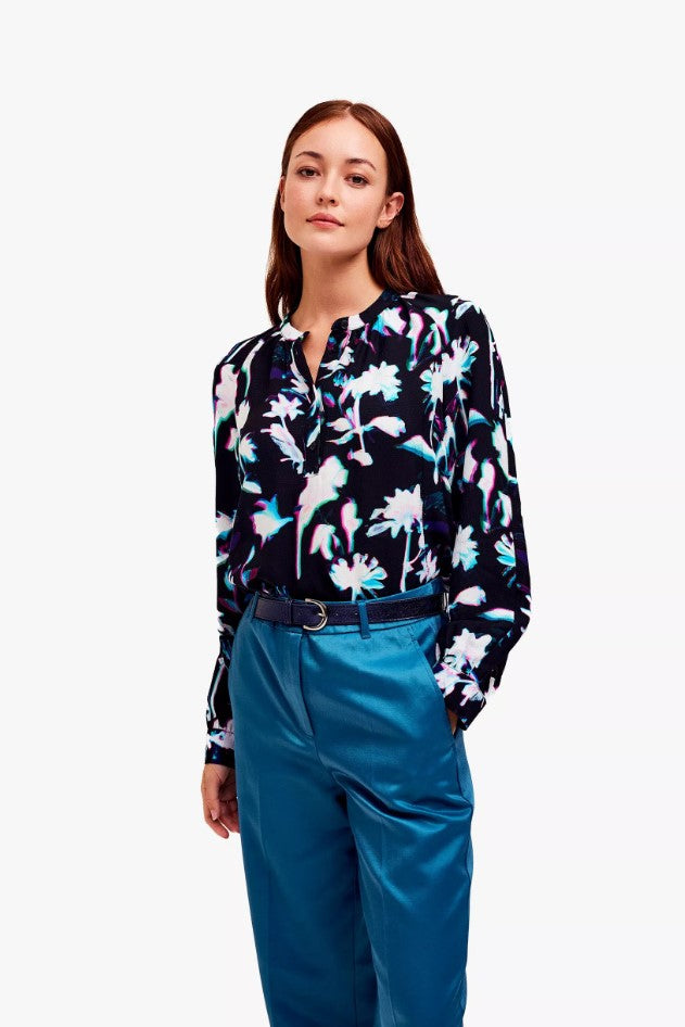 Blouses lange mouw zwart CKS