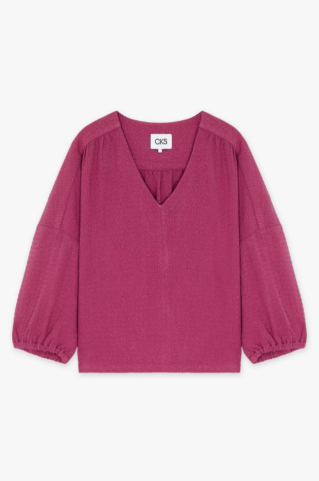 Blouses lange mouw roze CKS