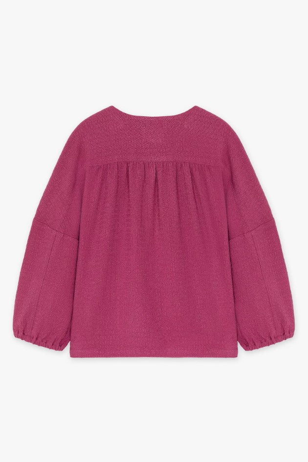 Blouses lange mouw roze CKS