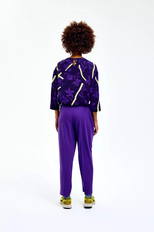 Blouses lange mouw paars CKS