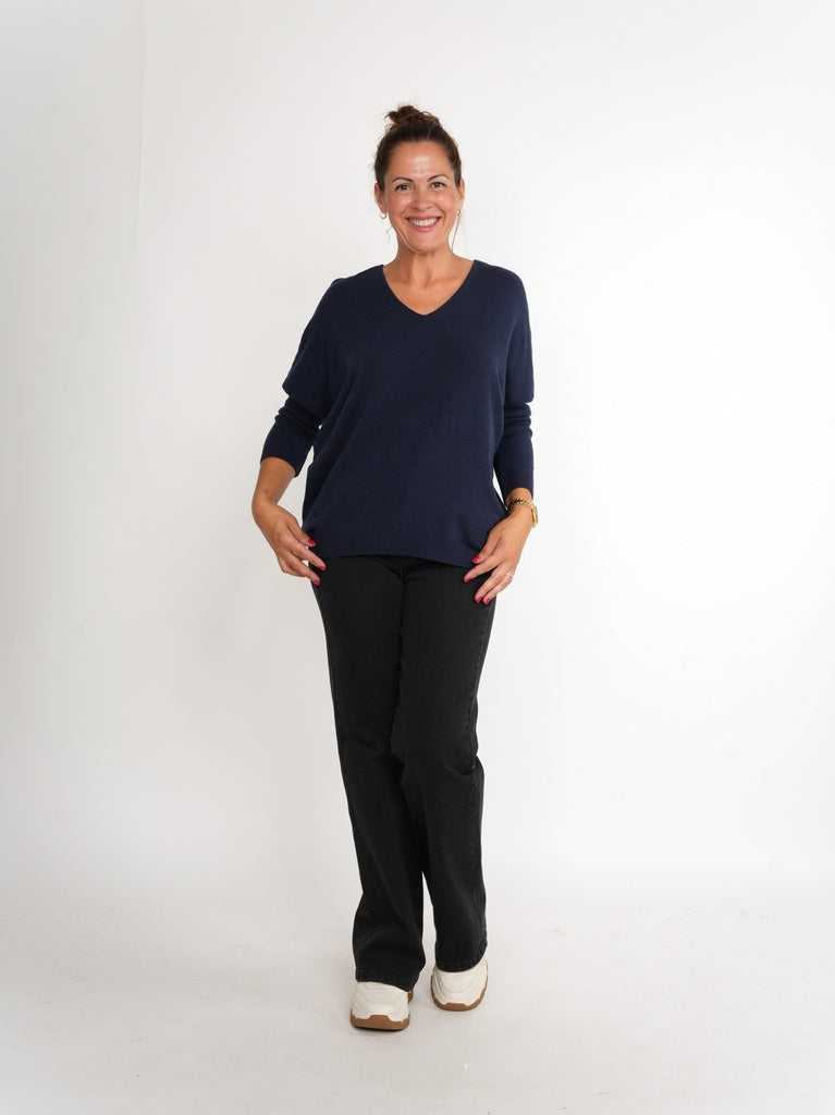 Pulls navy BLACK ROSE