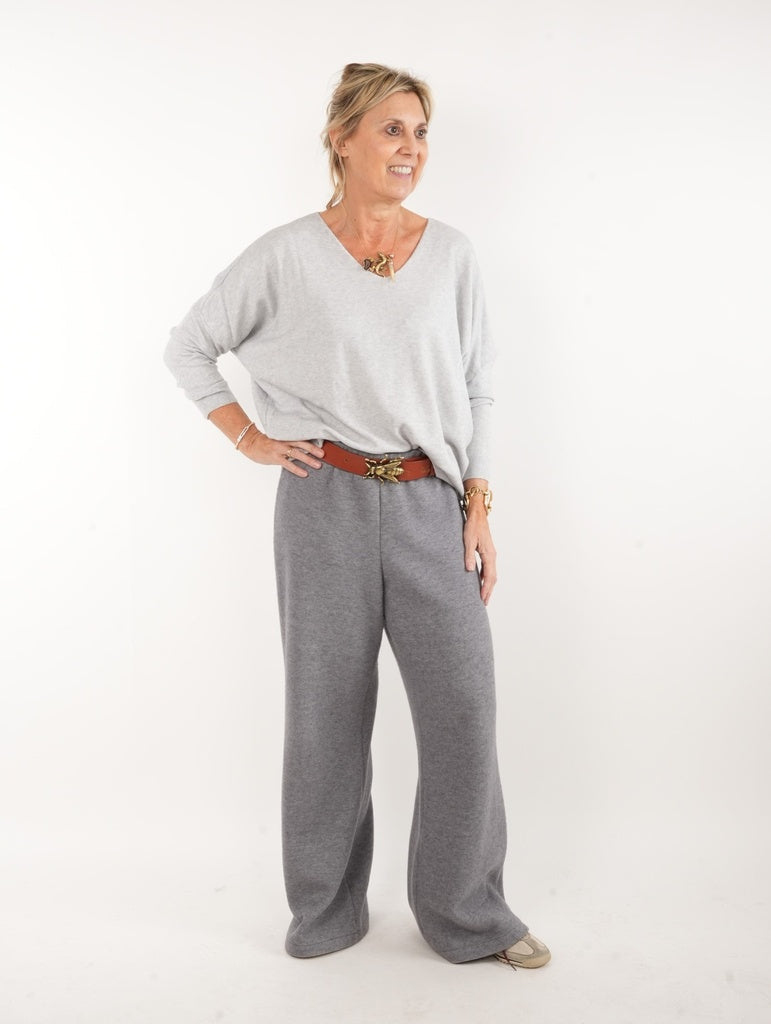 Pulls grijs BLACK ROSE