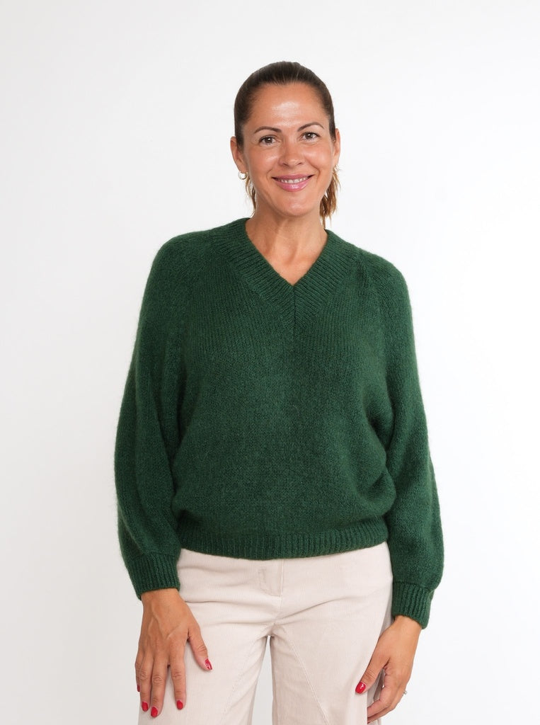Pulls groen BLACK ROSE