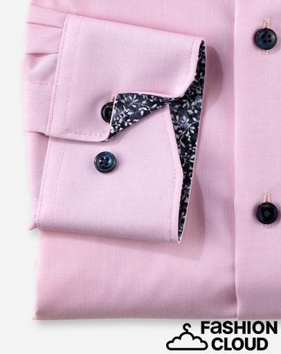 Hemden lange mouw roze OLYMP