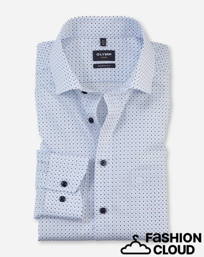 Hemden lange mouw wit OLYMP