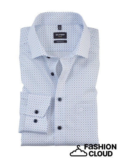 Hemden lange mouw wit OLYMP