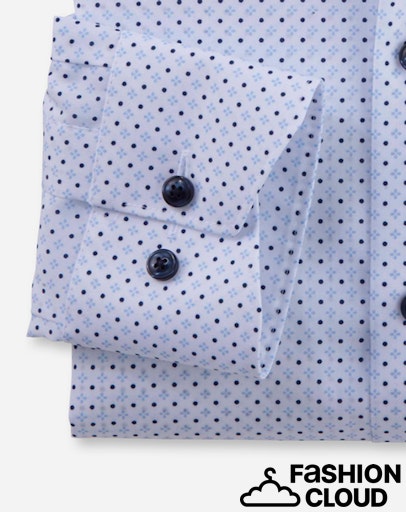 Hemden lange mouw wit OLYMP