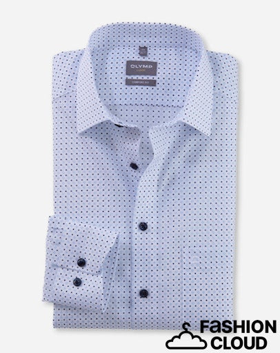 Hemden lange mouw wit OLYMP