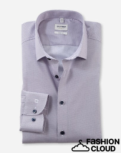 Hemden lange mouw roze OLYMP