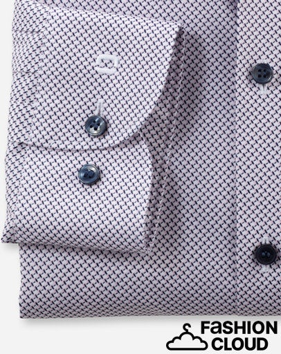 Hemden lange mouw roze OLYMP