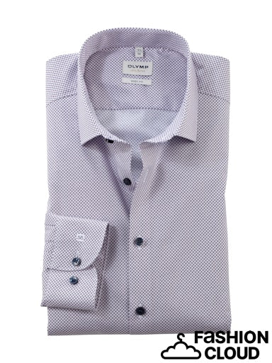 Hemden lange mouw roze OLYMP