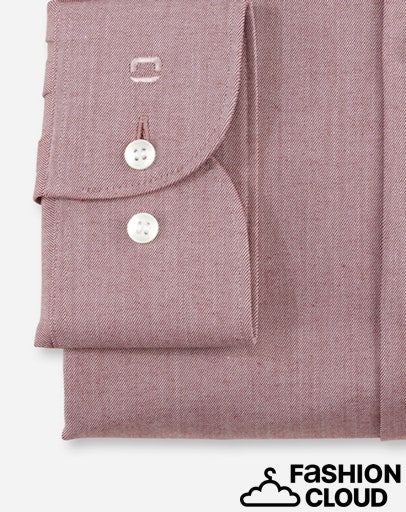 Hemden lange mouw rood OLYMP