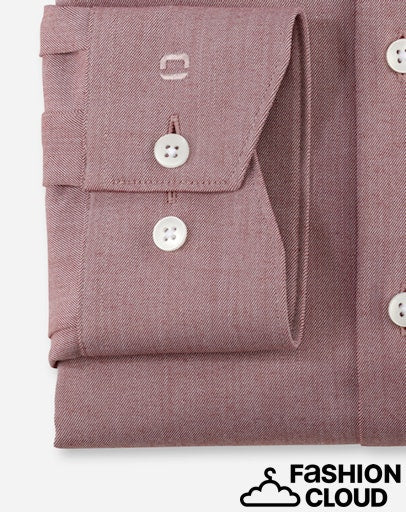 Hemden lange mouw rood OLYMP