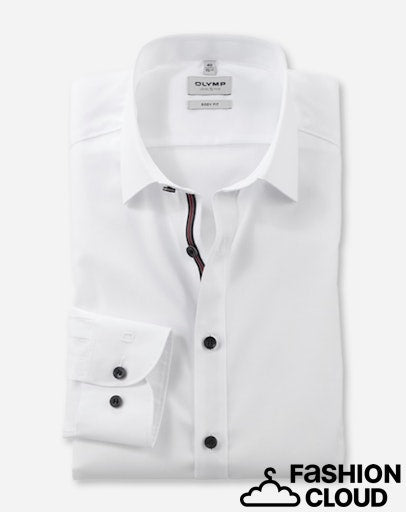 Hemden lange mouw wit OLYMP