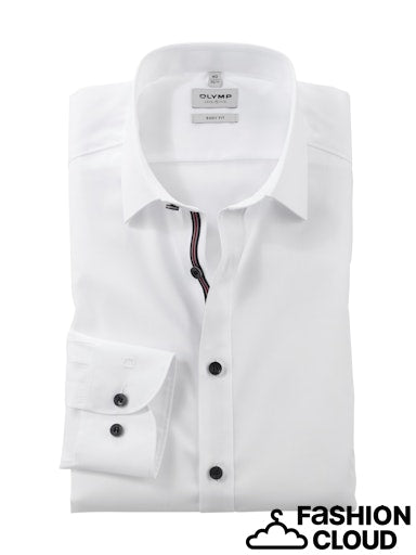 Hemden lange mouw wit OLYMP